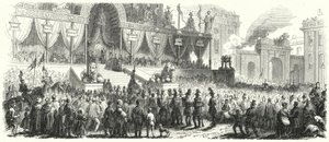 Kroning van Leopold I, koning der Belgen door European School