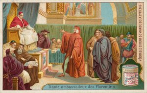 Dante voor paus Bonifatius VIII door European School