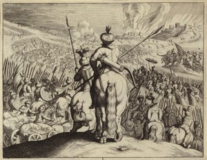 David verslaat de Ammonieten