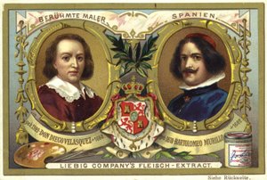 Diego Velasquez en Bartolome Murillo, Spaanse kunstenaars