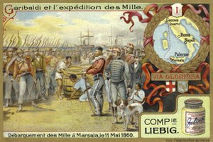 Landing van de duizend, Marsala, Sicilië, 11 mei 1860
