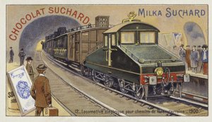 Elektrische locomotief voor ondergrondse spoorwegen, 1900
