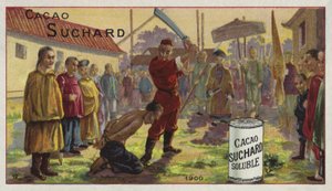 Executie, China, 1900