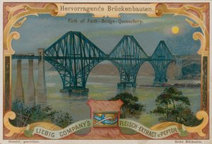 Forth Bridge over de Firth of Forth, Schotland door European School