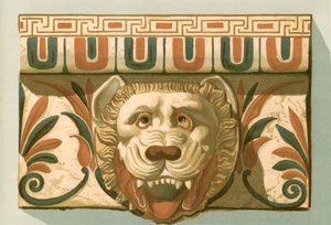 Fragmenten van terracotta gevonden in Metapontim in 1828
