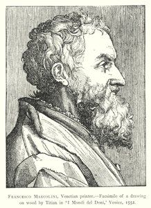 Francesco Marcolini, Venetiaanse drukker door European School