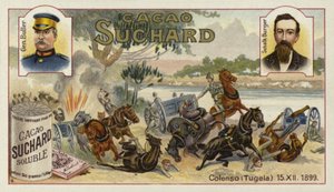 Generaals Buller en Burger en de Slag bij Colenso, Boerenoorlog, 15 december 1899 door European School