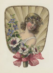 Meisje met bloemen door European School