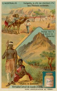 Goudkoorts stad Coolgardie, het platteland rond Kimberley en aboriginals uit Queensland