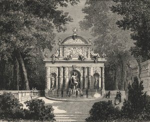 Grot van Marie de Medicis in Luxemburg door European School