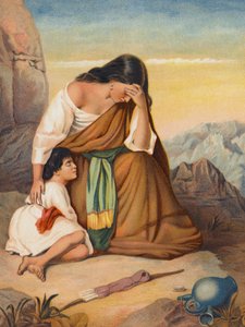 Hagar en Ismaël