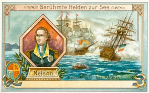 Horatio Nelson, Britse admiraal, en de Slag bij de Nijl