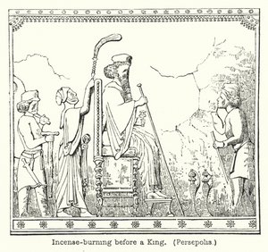 Wierook branden voor een koning, Persepolis