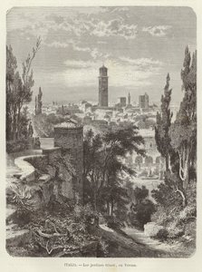 Italië - Giusti-tuinen in Verona door European School