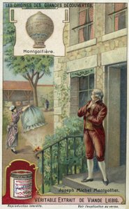 Joseph Montgolfier en de heteluchtballon door European School