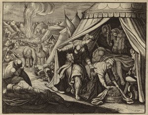Judith met het onthoofde hoofd van Holofernes