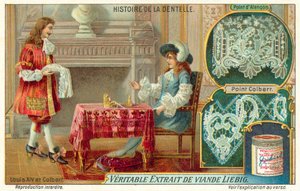 Koning Lodewijk XIV van Frankrijk en Jean-Baptiste Colbert door European School