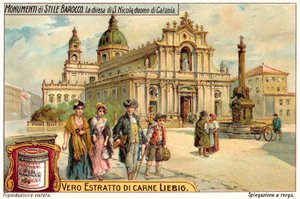 La Chiesa di S Nicola, kathedraal van Catania door European School