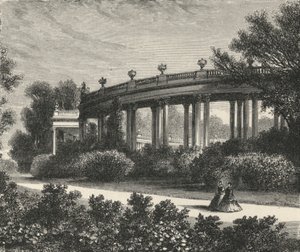 De colonnade in Potsdam