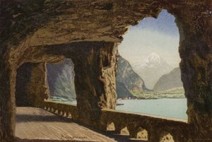 Meer van Luzern: De Axenstrasse