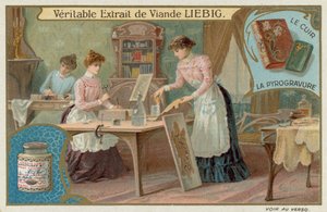 Leerbewerking en houtbranden door European School