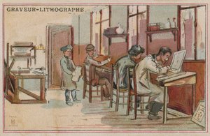 Lithografen door European School