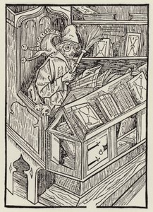 Klein schip of spiegel van dwazen