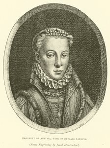 Margaretha van Oostenrijk, vrouw van Ottavio Farnese door European School