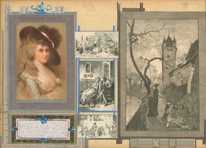 Pagina uit Sammelsurium Deel IX (gedrukt materiaal) door European School