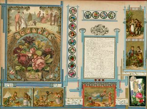 Pagina uit Sammelsurium Deel XI (gedrukt materiaal)