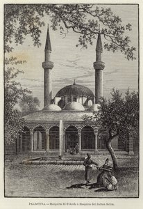 Palestina, El-Tekieh moskee of Sultan Selim hospice door European School