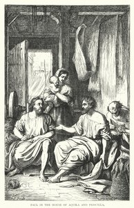 Paulus in het huis van Aquila en Priscilla door European School
