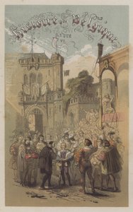 Filips de Schone, Hertog van Bourgondië, wint een kruisboogschietwedstrijd