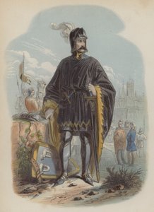 Philip van Artevelde, Vlaamse patriot en rebel (gekleurde gravure)