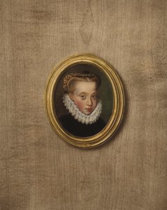 Portret van een jonge prinses door European School