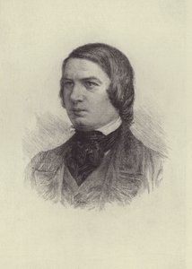 Robert Schumann (gravure) door European School
