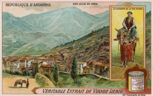 San Julia de Loria en een boodschapper uit Seo d