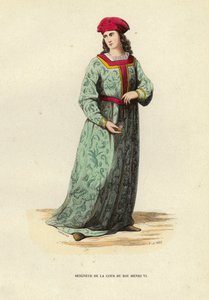 Heer van het hof van koning Hendrik VI door European School
