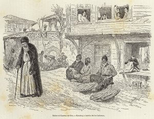 Op de Gouden Hoorn, Kasskoj of Joodse wijk door European School