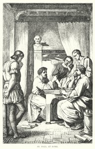 Sint Paulus in Rome (gravure) door European School