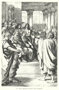 Sint Paulus voor Festus en Agrippa door European School