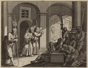 St. Petrus bevrijd uit de gevangenis door een engel door European School