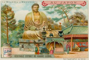 Standbeeld van Boeddha in Kamakura door European School