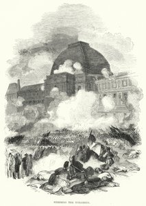 Bestorming van de Tuilerieën (gravure)