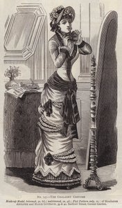 Het Chalamet Kostuum (gravure) door European School