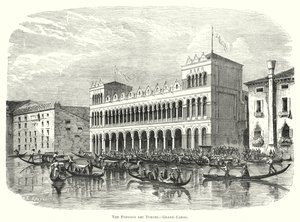 De Fondaco dei Turchi, Canal Grande door European School