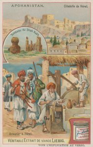 Het graf van Shah Rukh en de stad en het arsenaal van Herat door European School