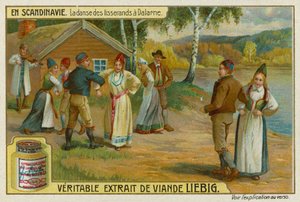 De dans van de wevers in Dalarna door European School