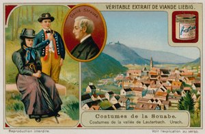De kleding van de Lauterbach vallei, David Strauss en Urach door European School