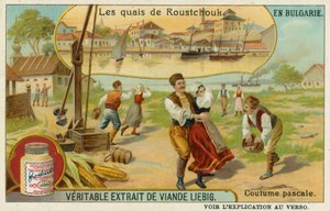 De haven van Ruse en paastradities door European School